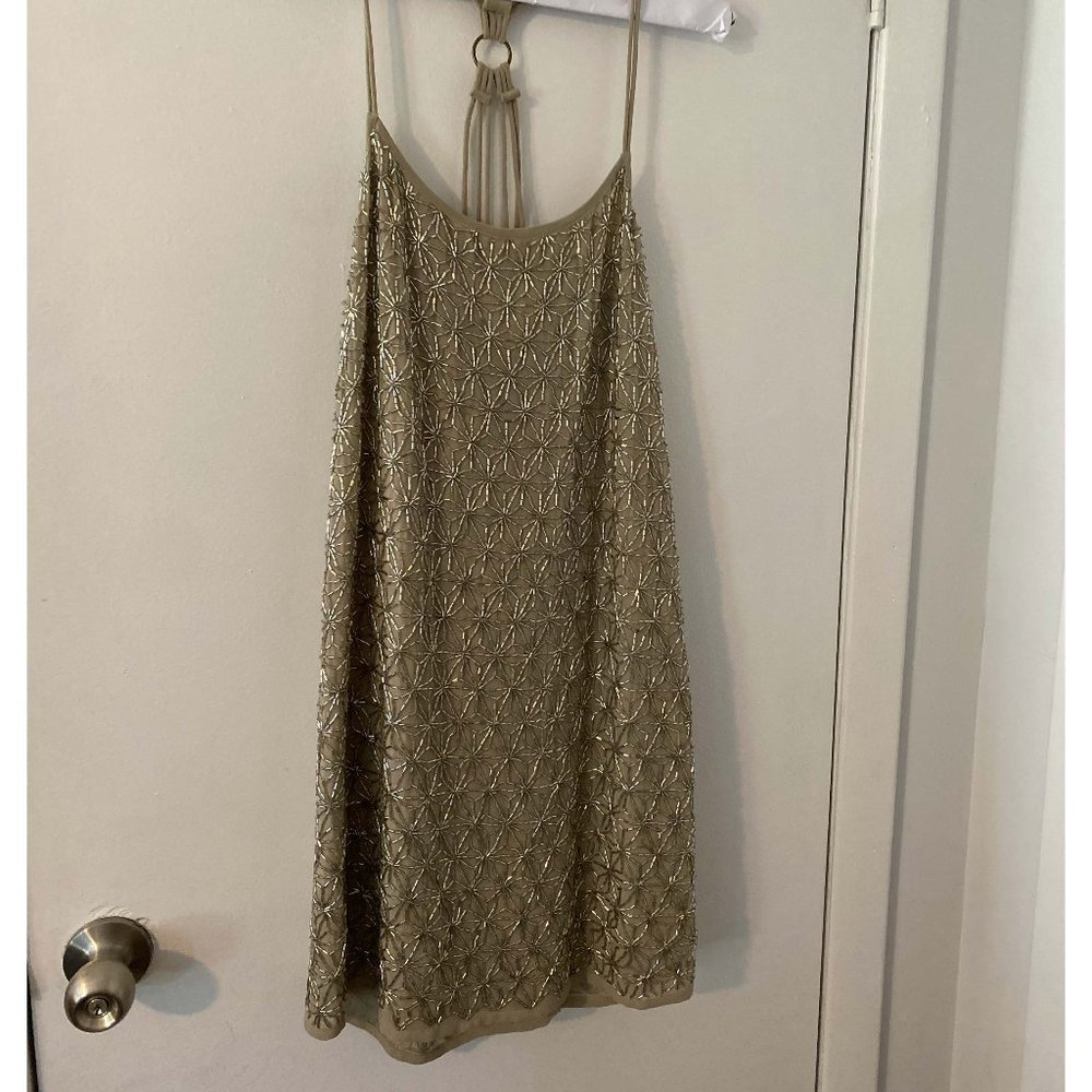 TopShop Beaded Dress Size S/M
